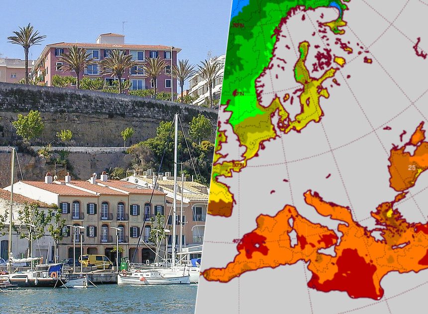 El mar está a 30 grados en Baleares y eso preocupa a los meteorólogos: el Mediterráneo es una olla a presión